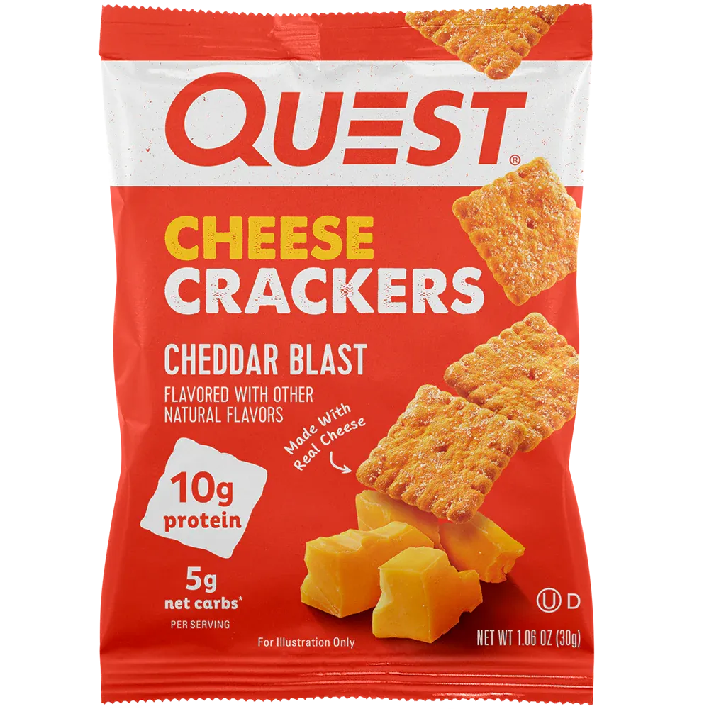 Quest Crackers Cheese Cheddar Blast