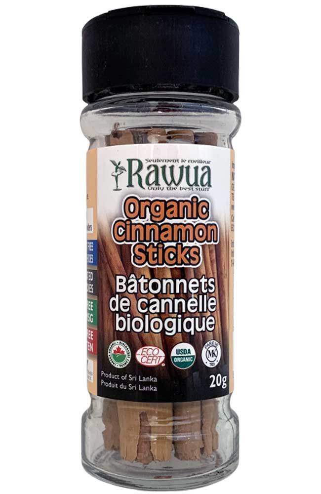 Rawua Bâtonnets De Cannelle Bio
