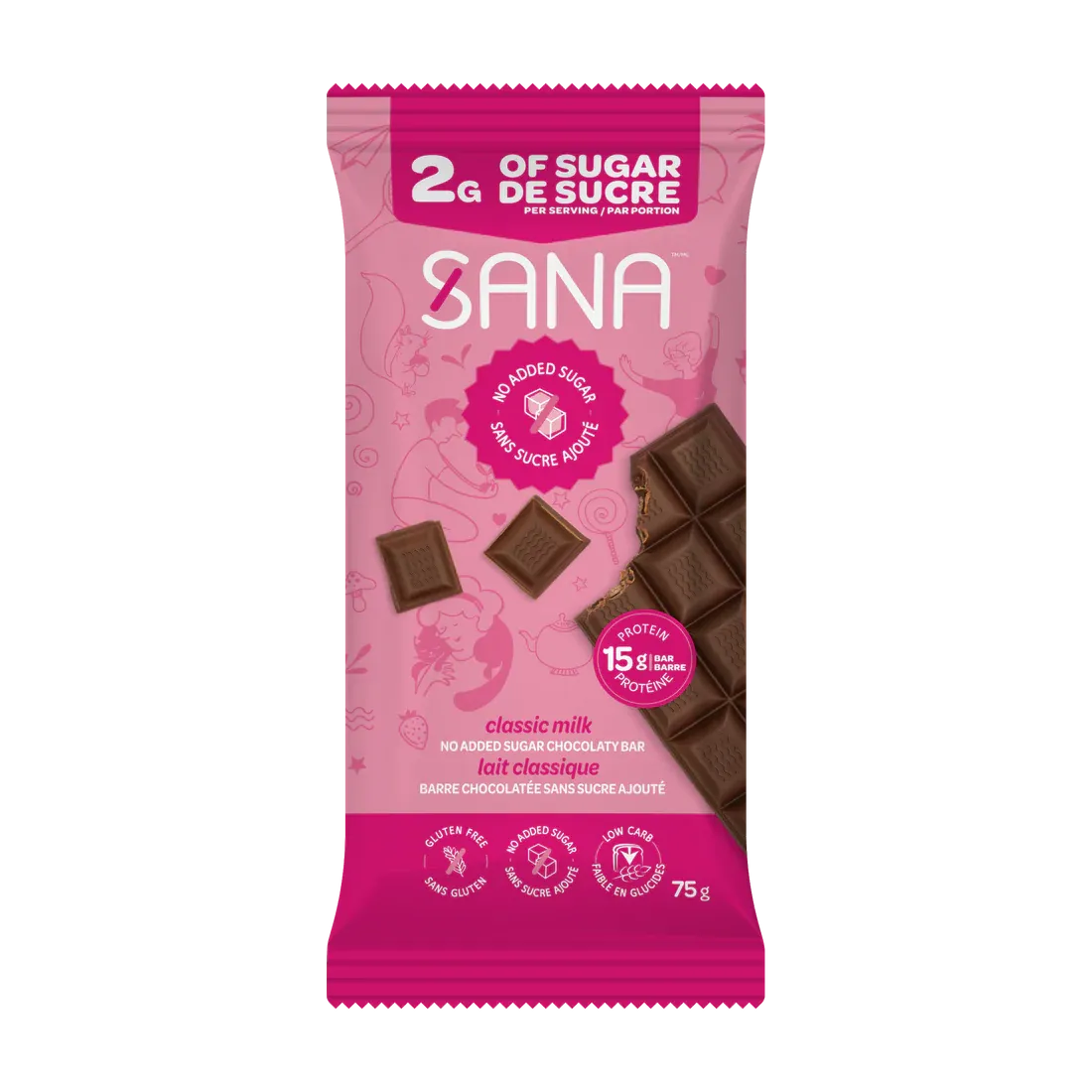 Sana Bar Lait Classique