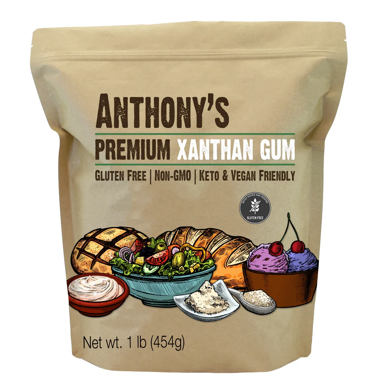 Anthony&#39;s Xanath Gum 454g
