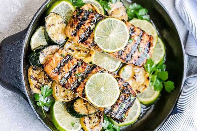 Keto Club Saumon Citron Vert Avec Riz