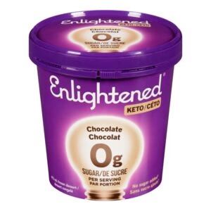 Enlightened Keto Chocolate Ice Cream 