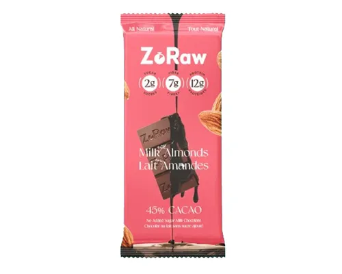 ZoRaw Choco Au Lait Amandes