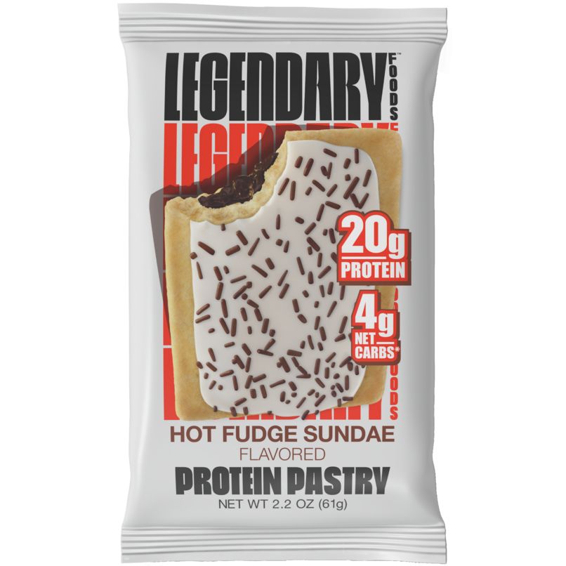 Legendary Protein Pastry Hot Fudge Sundae