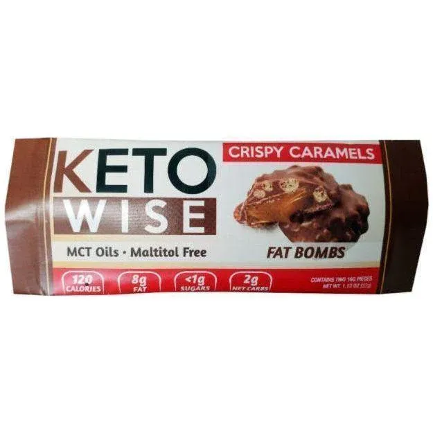 Keto Wise Crisp Caramels