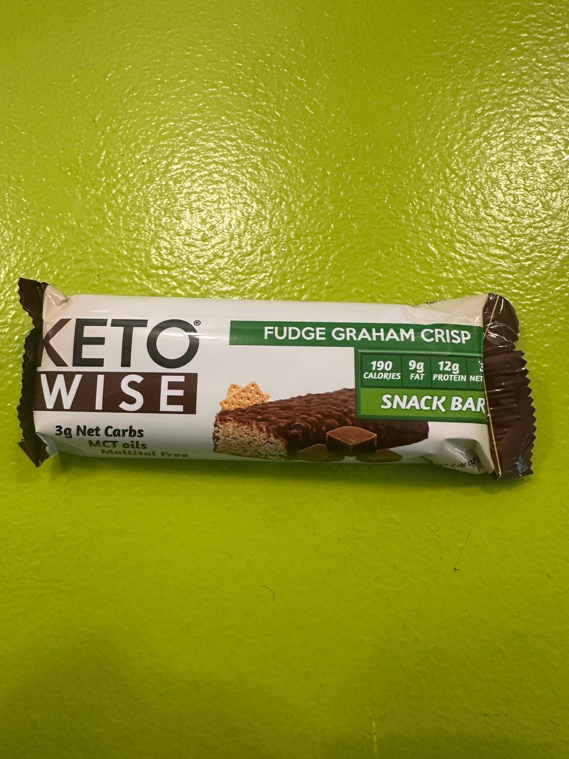 Keto Wise Fudge Graham Crisp