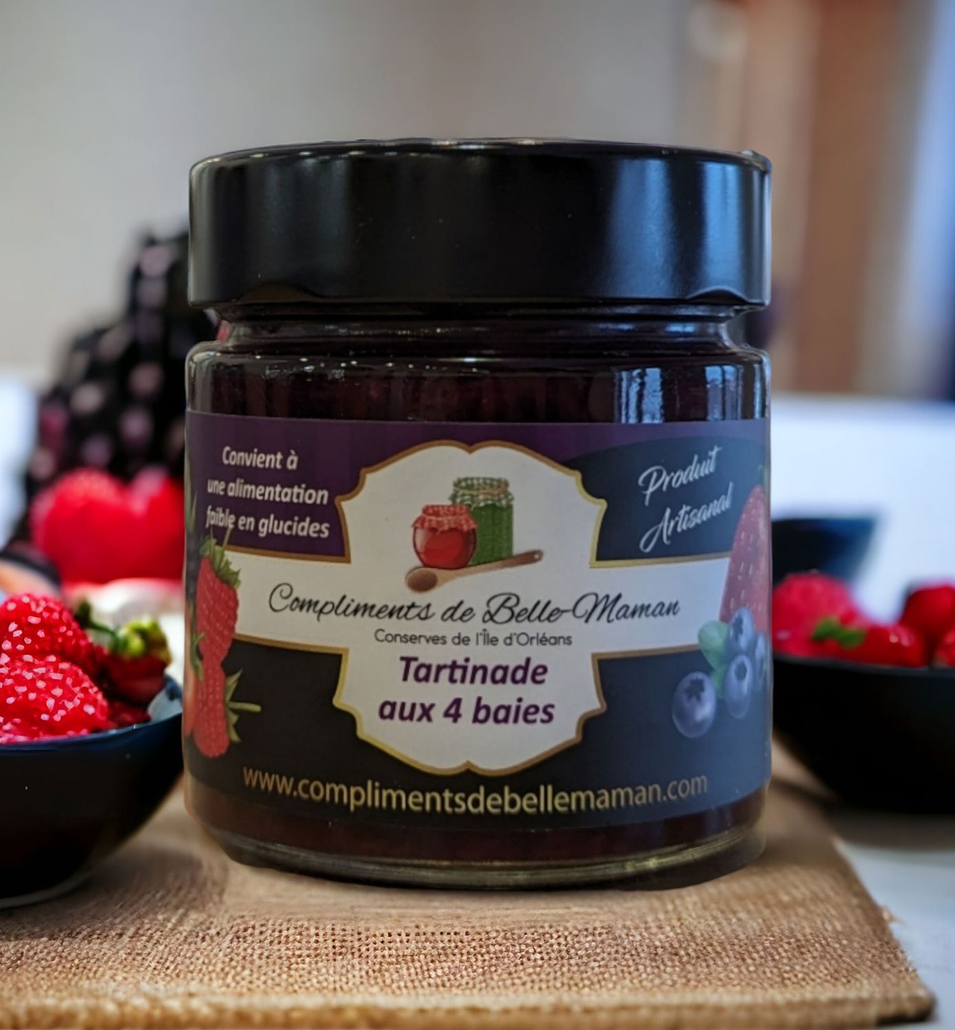 Belle Maman Tartinade Aux 4 Baies
