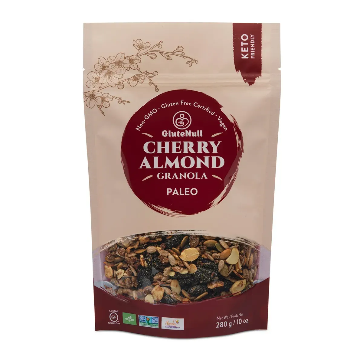 Glutenull Granola Cerises Et Amandes
