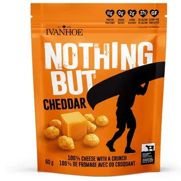 Ivanhoe Nothing But Cheddar 60g