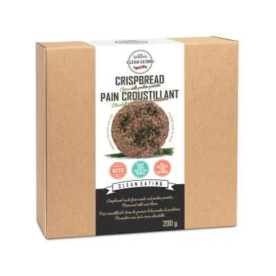 Clean Eating Pain Croustillant Ciboulette Avec Poudre De Protéins