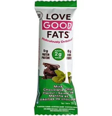 Love Good Fats Menthe Et Pépitre Chocolat