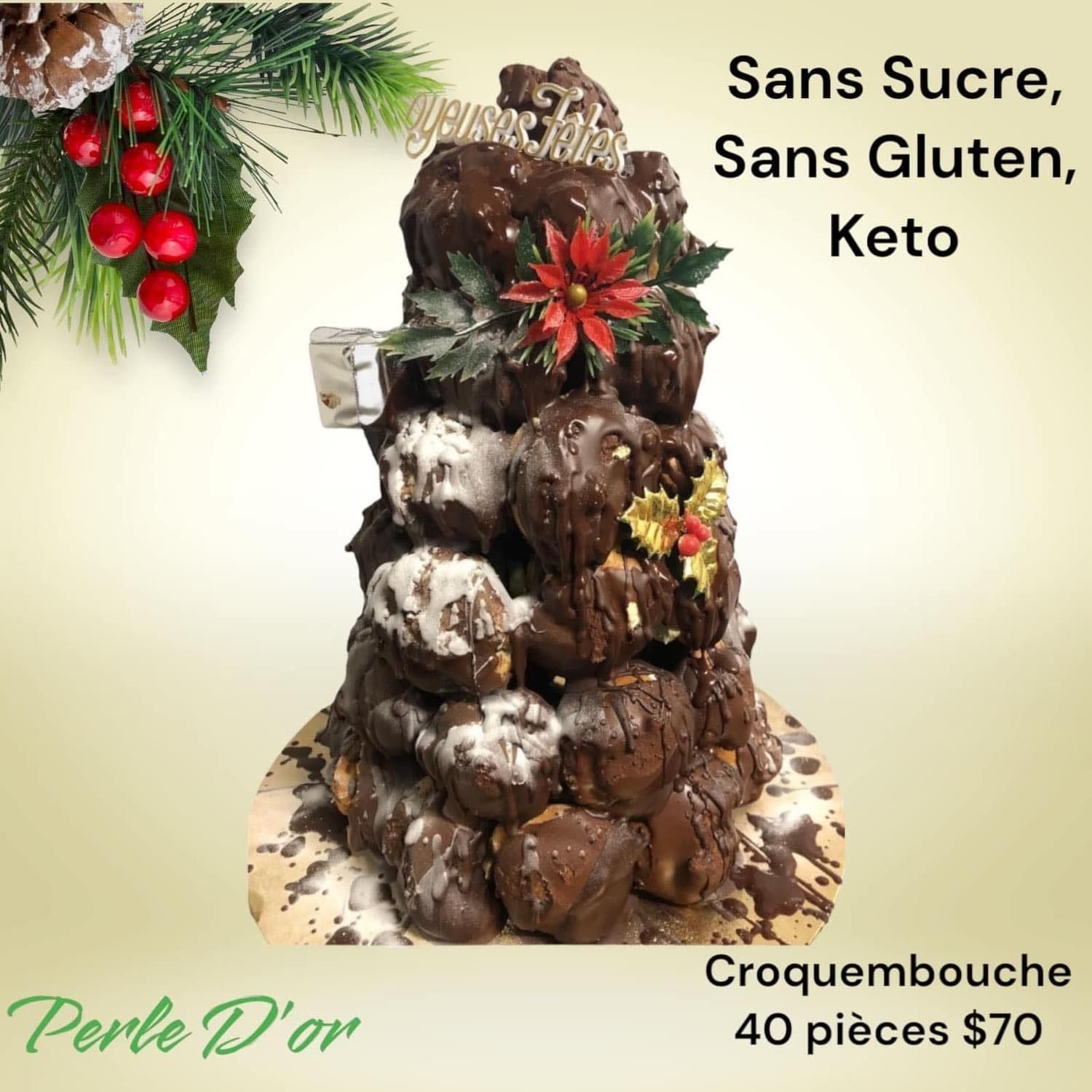 Croquembouche 40p