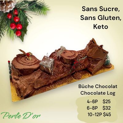 Buche Choco Sans Sucre Sans Gluten