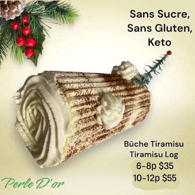 Buche Tiramisu Sans Sucre Sans Gluten