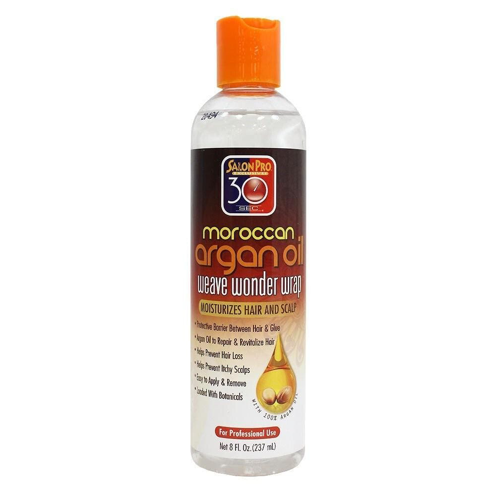 Salon Pro 30 Sec Moroccan Argan Oil Weave Wonder Wrap 8oz