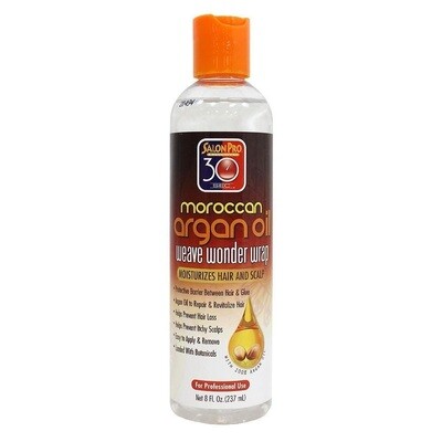 Salon Pro 30 Sec Moroccan Argan Oil Weave Wonder Wrap 8oz