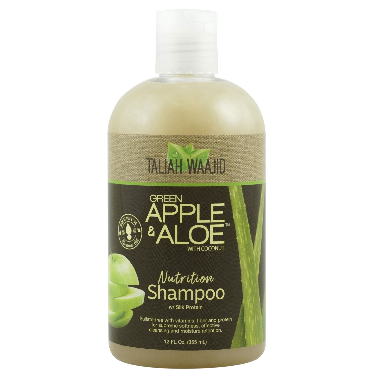 Taliah Waajid Green Apple &amp; Aloe Nutrition Shampoo 12oz