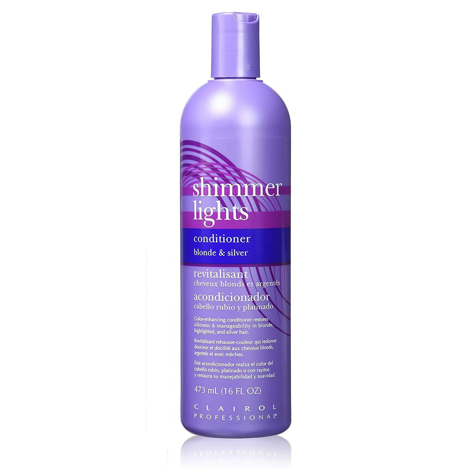 Shimmer Lights Blonde &amp; Silver Conditioner By Clairol Professional 16oz