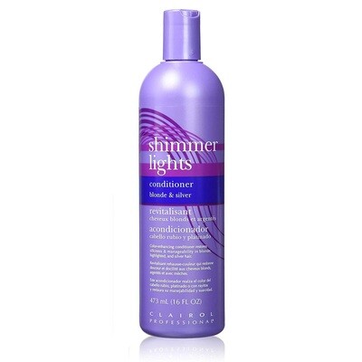Shimmer Lights Blonde &amp; Silver Conditioner By Clairol Professional 16oz