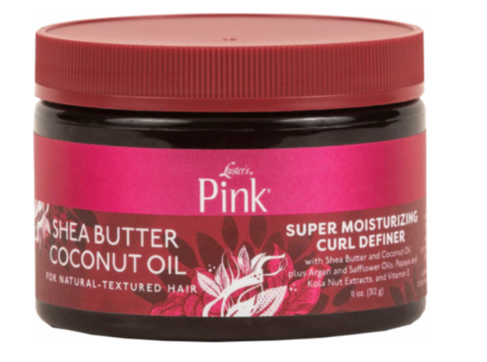 Luster&#39;s Pink Shea Butter Coconut Oil Super Moisturizing Curl Definer 11oz