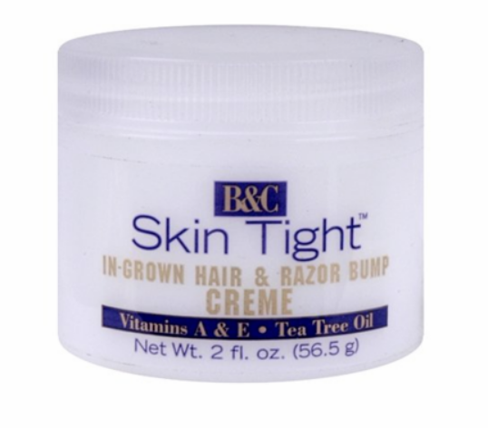 B&amp;C Skin Tight In Grown Hair &amp; Razor Bump Creme Regular 2oz