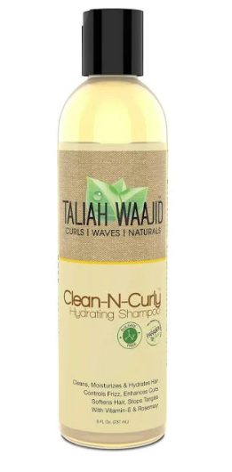 Taliah Waajid Clean-N-Curly Shampoo, Hydrating 8oz