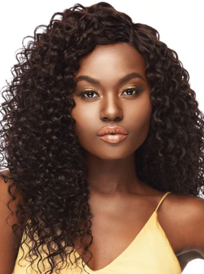 Outre MyTresses Gold Label 100% Unprocessed Human Hair Boho Deep - 18&quot; Color: Natural Black