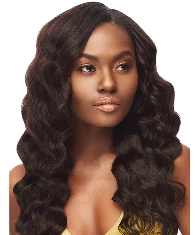 Outre MyTresses Gold Label 100% Unprocessed Human Hair Ocean Body - 14&quot; Color: Natural Black