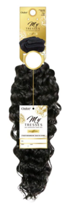 Outre MyTresses Gold Label Human Hair Boho Deep - 18" Color: Natural Black
