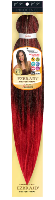 Spetra EZ Braid 26&quot; Color: 1B/Red