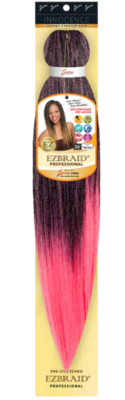 Spetra EZ Braid 26&quot; Color: 1B/Pink