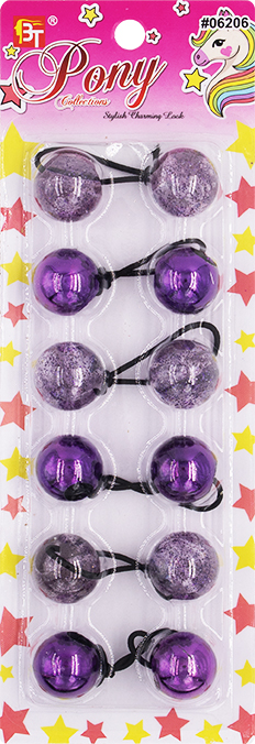 Ballies Purple w/Glitter Mix Medium-239