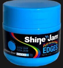 Shine N&#39; Jam Rainbow Edges Blueberry Blast 4oz
