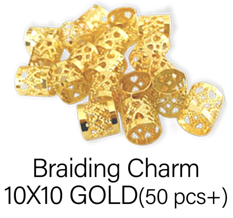 Braid Charm Gold-300