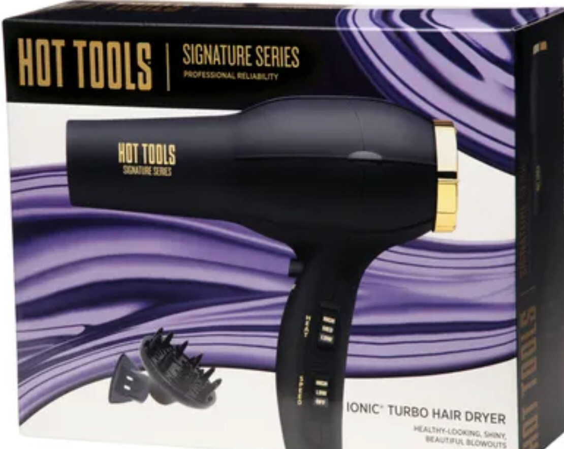 HOT TOOLS Pro Signature 1875W Turbo IONIC Hair Dryer
