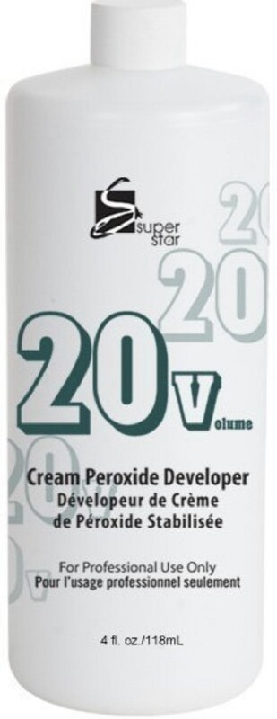 SuperStar Creme 20v Peroxide Developer 4oz