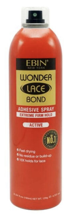 EBIN Wonder Lace Bond Adhesive Spray Extreme Firm Hold *Active* 6.08oz