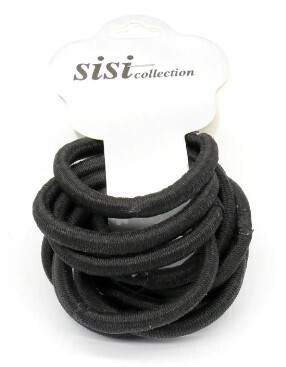 Elastic Bands Black 12pc