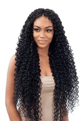 Shake N Go Organique MasterMix Water Curl 24&quot; Color: 1B