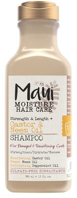 Maui Moisture Strength &amp; Length Castor &amp; Neem Oil Shampoo 13oz