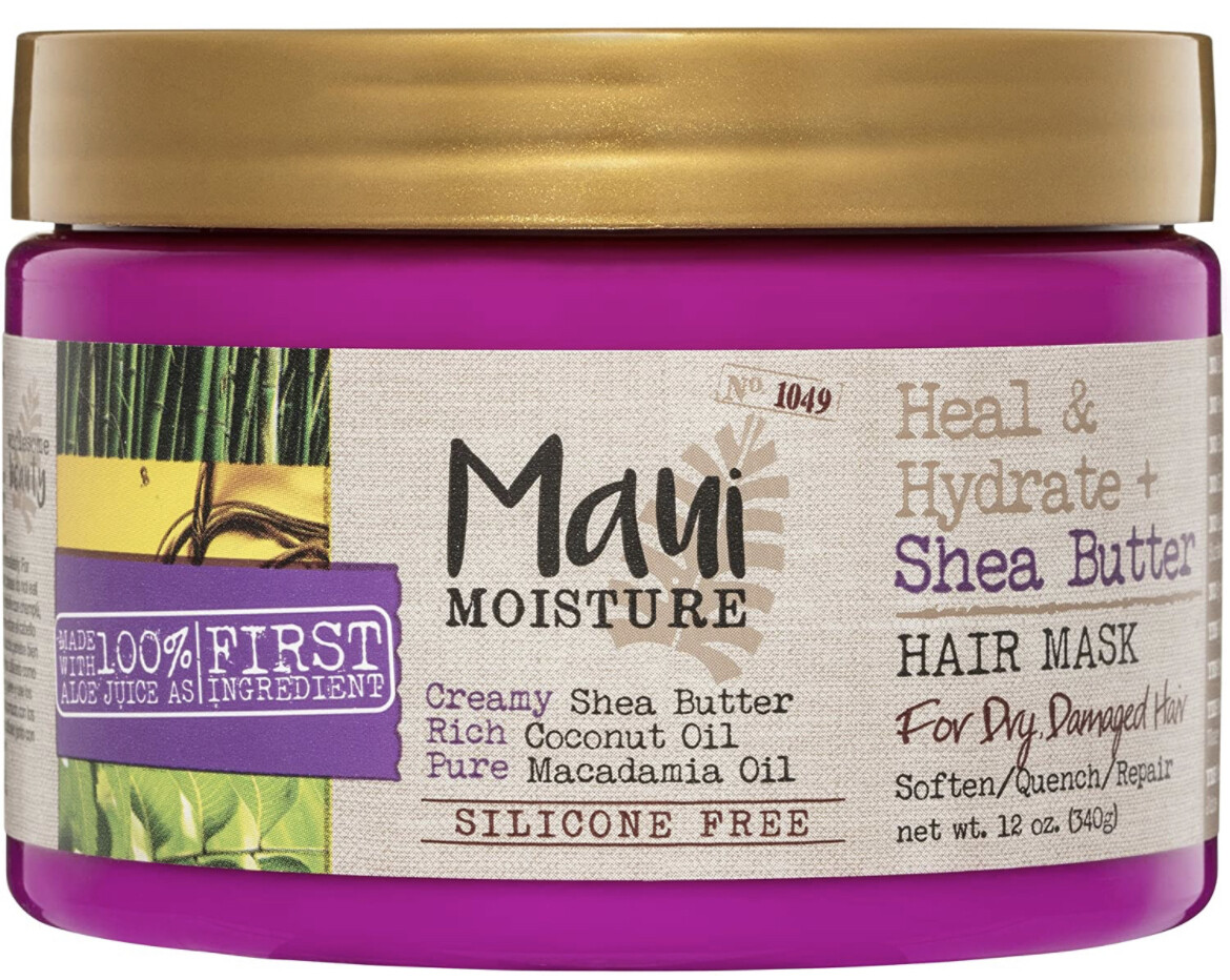 Maui Moisture Heal &amp; Hydrate Shea Butter Hair Mask 12oz