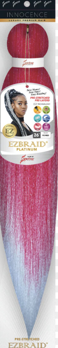 Spetra EZ Braid Platinum 26" Color: Red
