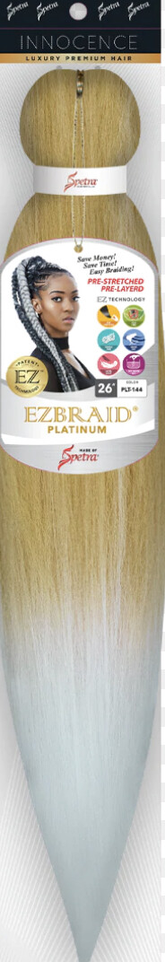 Spetra EZ Braid Platinum 26" Color: 144