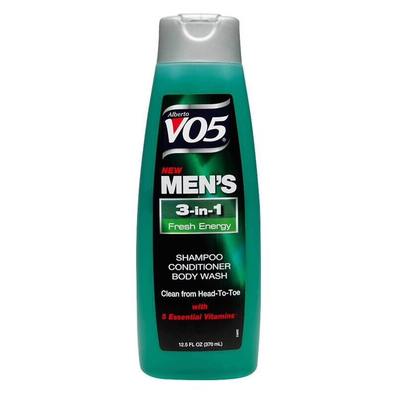 V05 Men&#39;s 3 In 1 Shampoo Conditioner Body Wash Fresh Energy 12.5oz