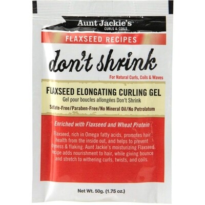 Aunt Jackie’s Don’t Shrink Gel 1.75oz packet