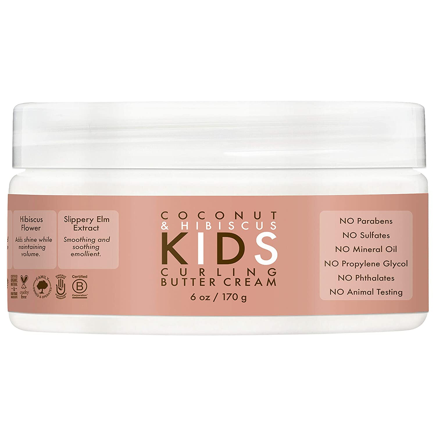 Shea Moisture Kids Coconut &amp; Hibiscus Curling Butter Cream 6oz