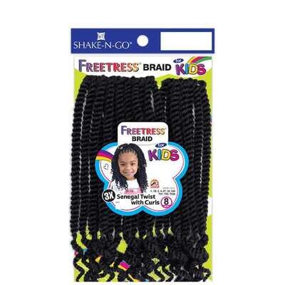 Freetress Crochet Kids Senegal Twist 8” 3x Color: 2