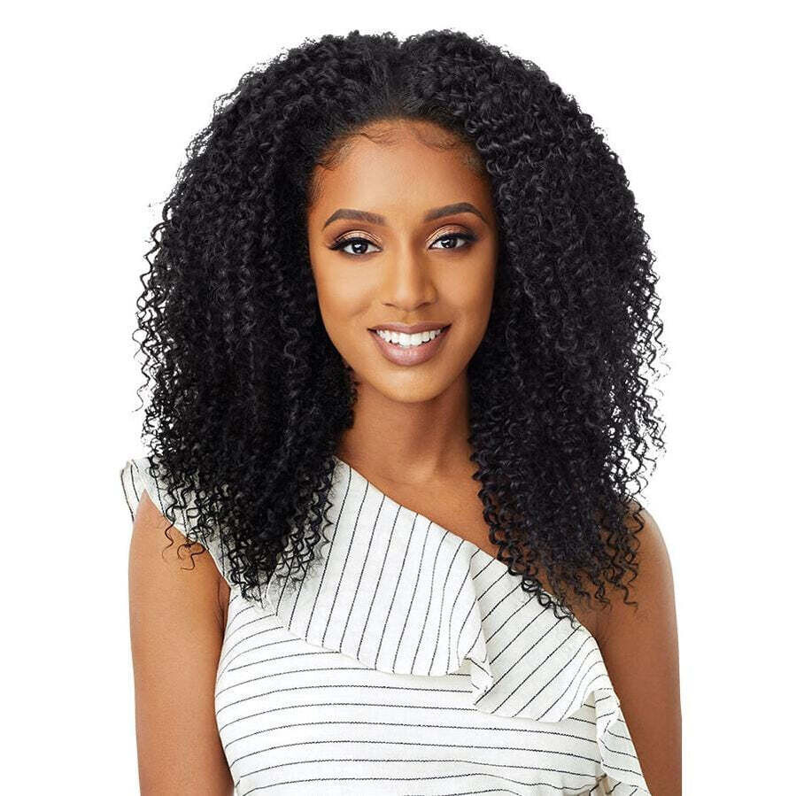 Outre Bohemian Afro 12&quot; 9pc Clip-in Color: Natural Brown