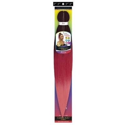 Spetra EZ Braid Rainbow 30&quot; COLOR: 1B Red/Pink