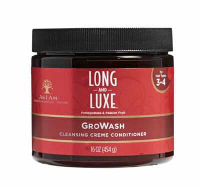 As I Am Long &amp; Luxe Growash 16oz